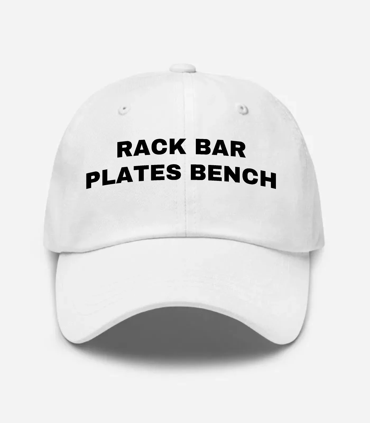 Rack Bar Plates Bench Hat