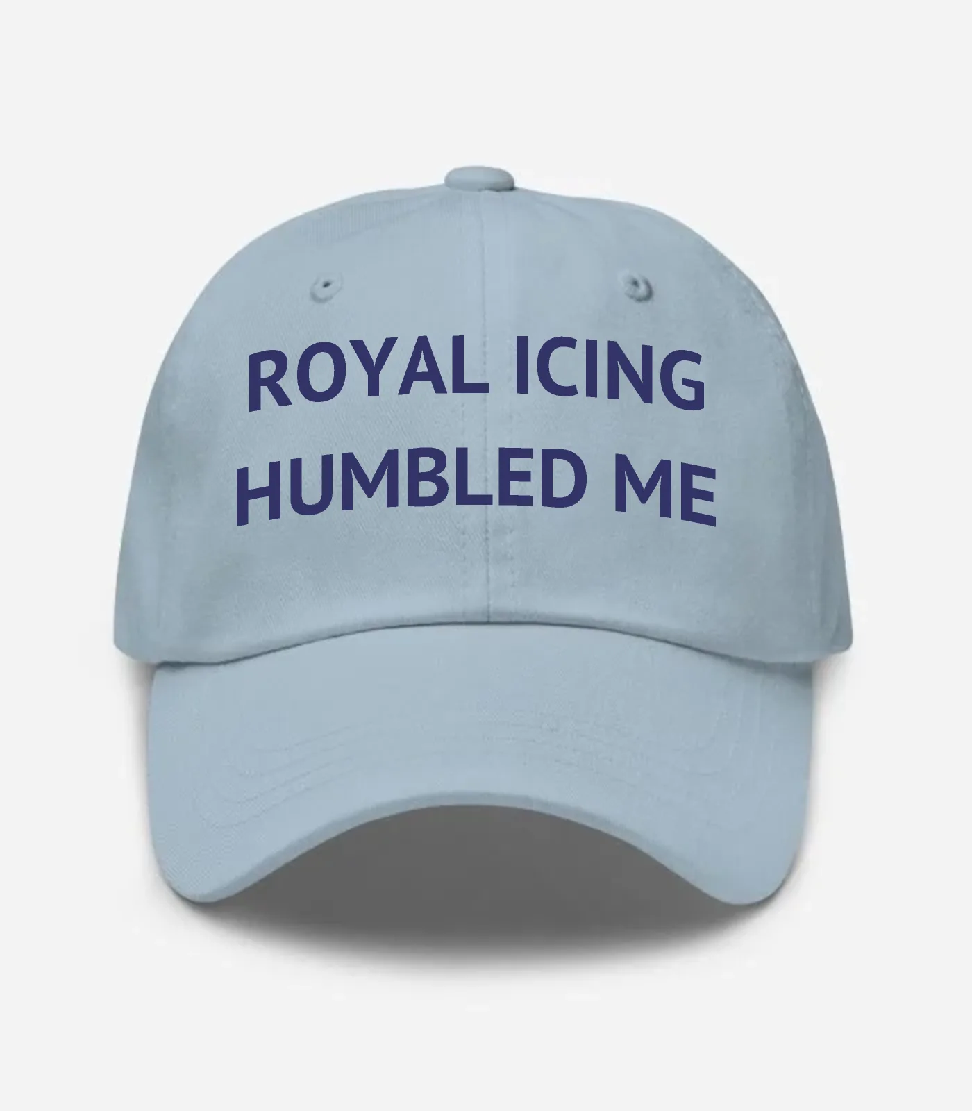 Royal Icing Humbled Me Hat - Light Blue