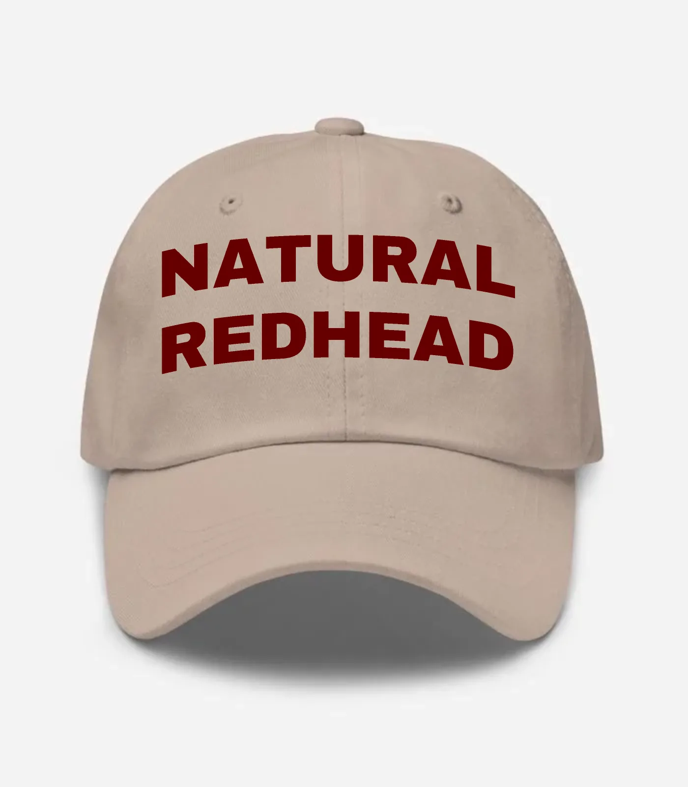 Natural Redhead Hat - Stone