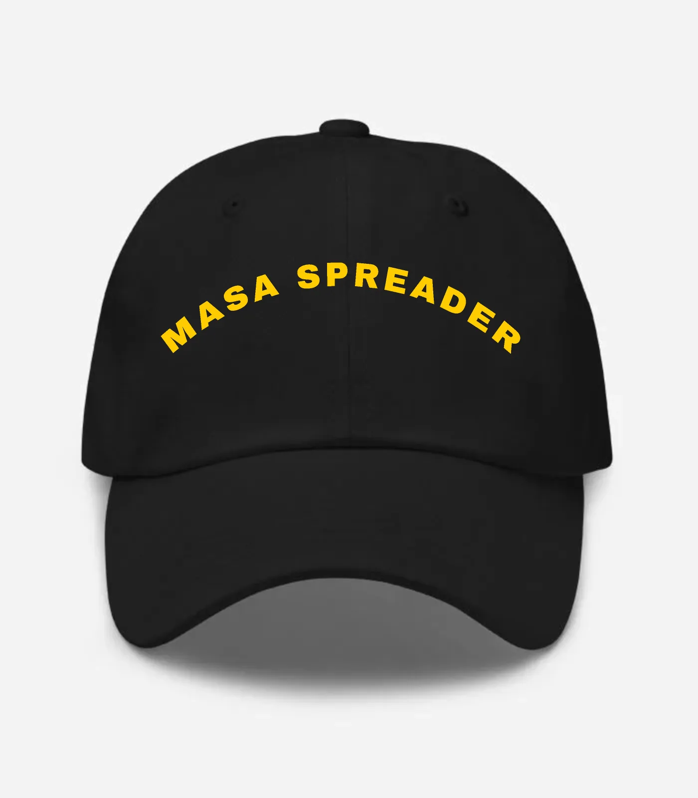 Masa Spreader Arched Hat - Black
