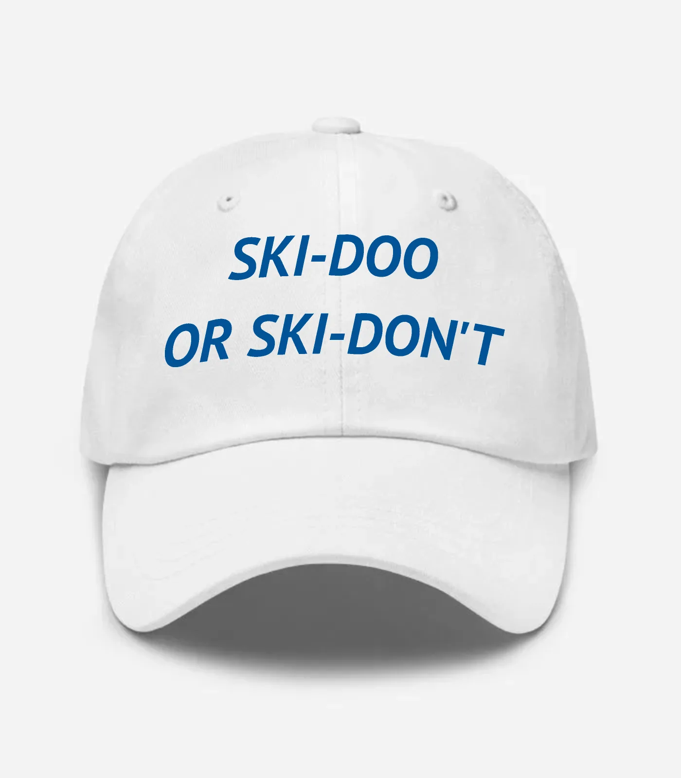 Ski-doo Or Ski-don't Hat - White