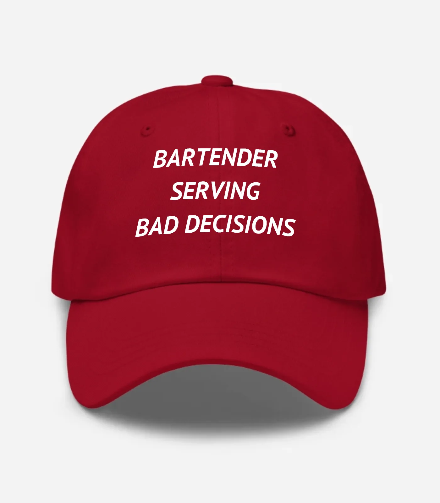 Bartender Serving Bad Decisions Hat