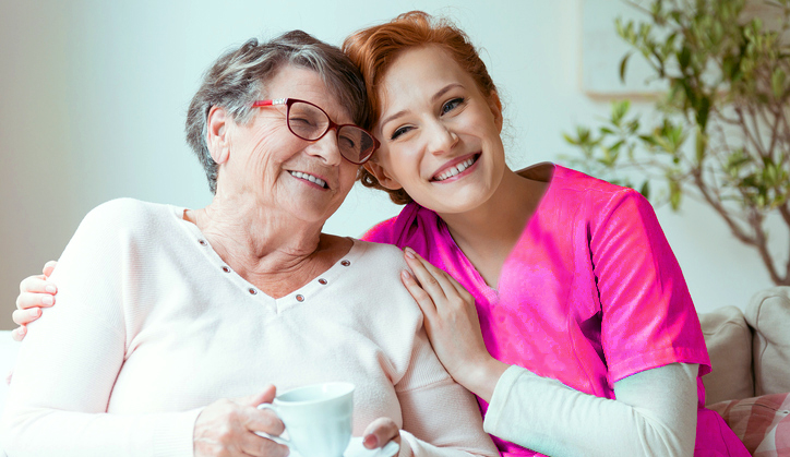 Companionship provided by nurse next door keeping seniors safe at home