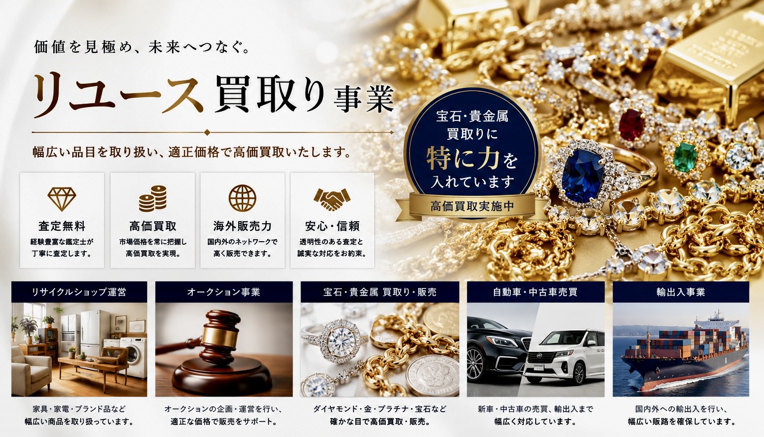 リユース・買取事業