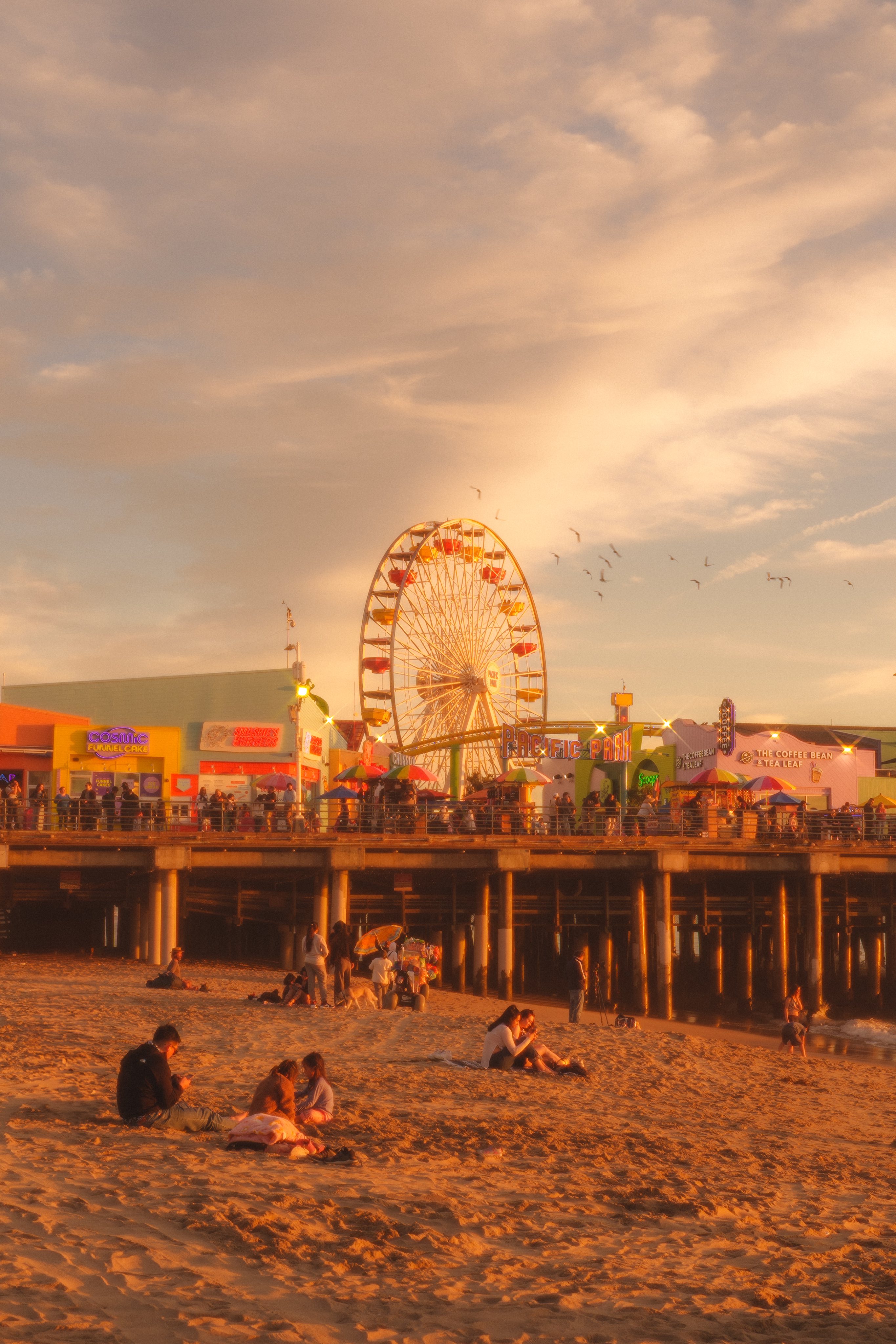 Sunset in Santa Monica