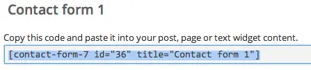 contact form 1