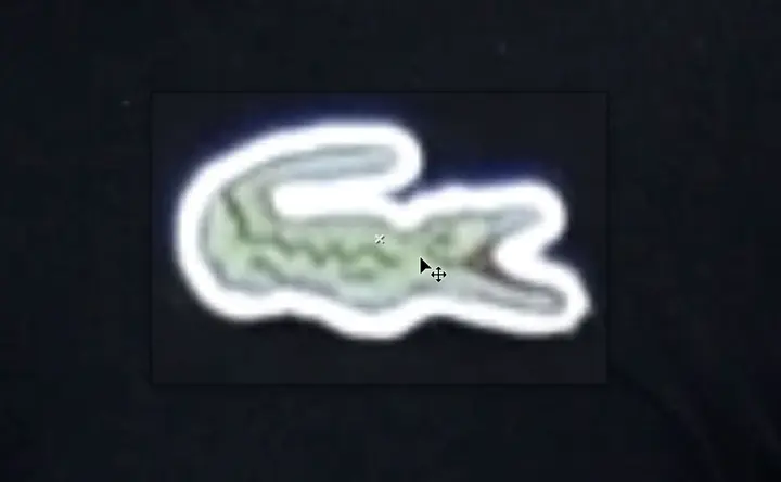 tracker enlarged croc