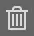 trash button
