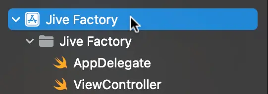open project settings editor