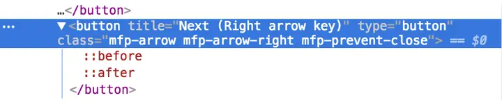 inspect lightbox next arrow
