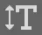 text vertical scale