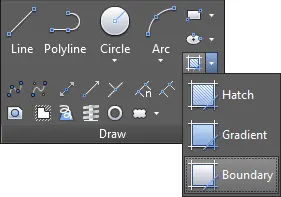 boundary tool flyout