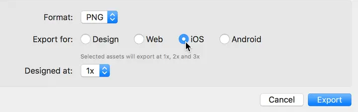 preview exporting for apps