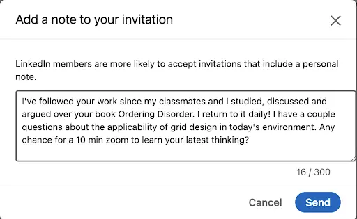 Professional preparing for a job interview through networking preparation