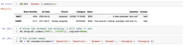 Masking Python Null Values