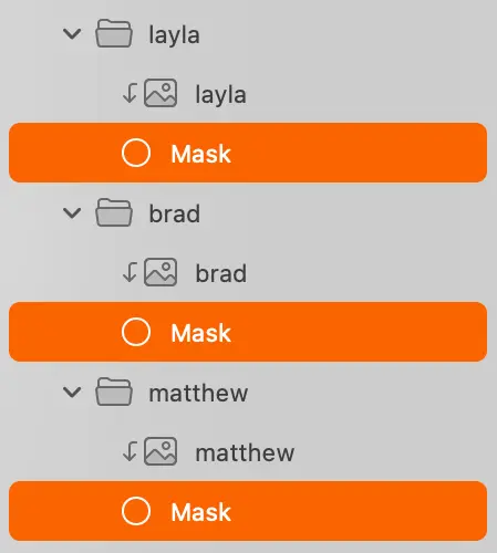 headshot mask folders