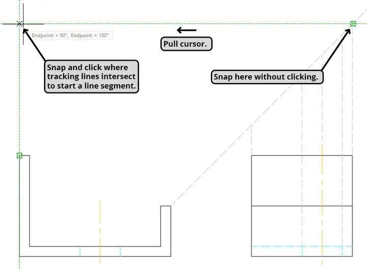 object snap tracking 2