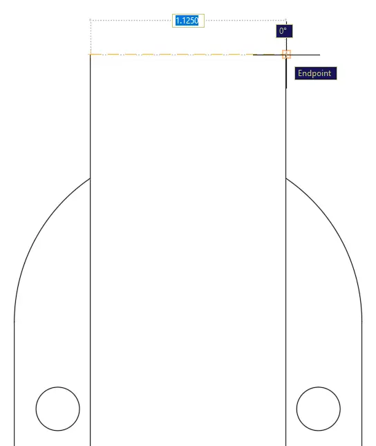 ellipse axis end