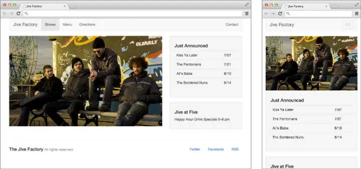 preview bootstrap get started