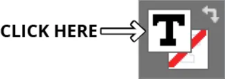 click fill swatch text