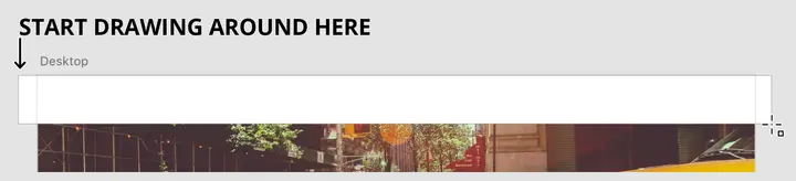 nyc draw navbar rectangle