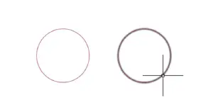 model paper circle radius