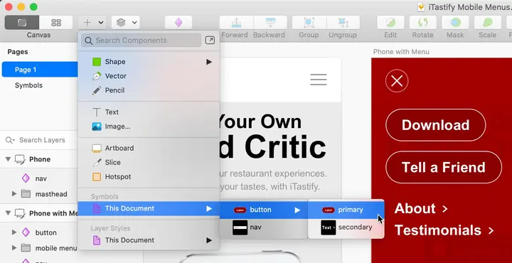 preview symbols