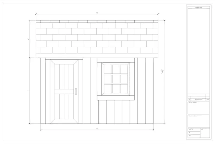 layers architectural finished d size