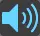 preview panel audio icon