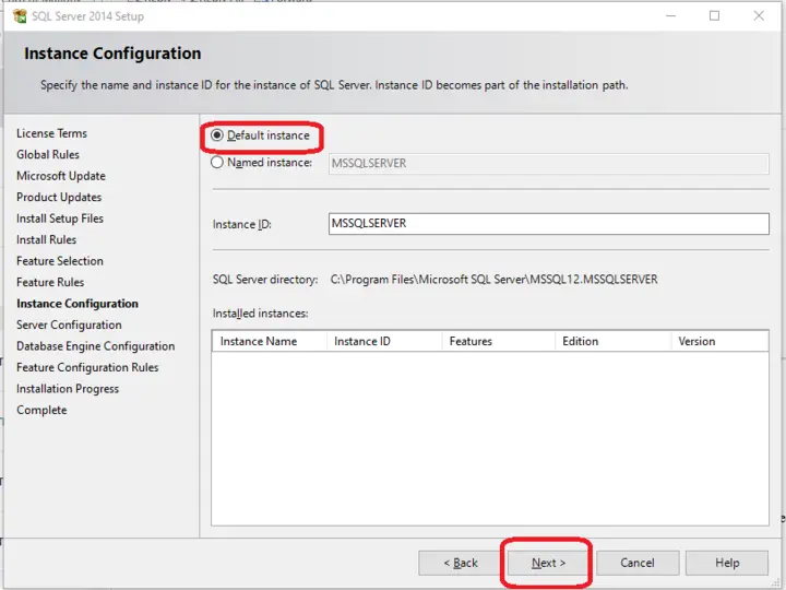 Sql server express install 3