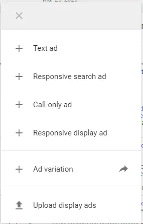 Google Ads Ad Types