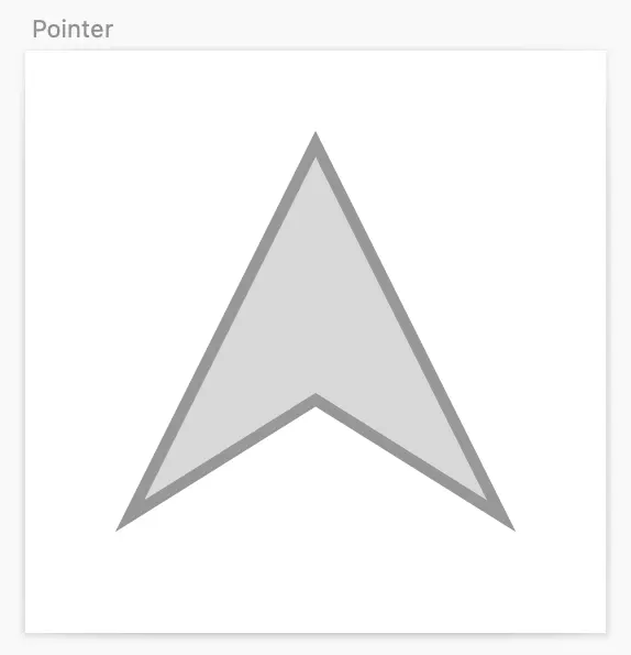 pointer arrow done