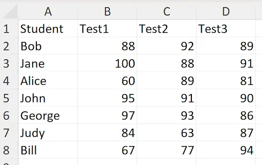 Excel TOCOL function converting a multi-column range into a single column