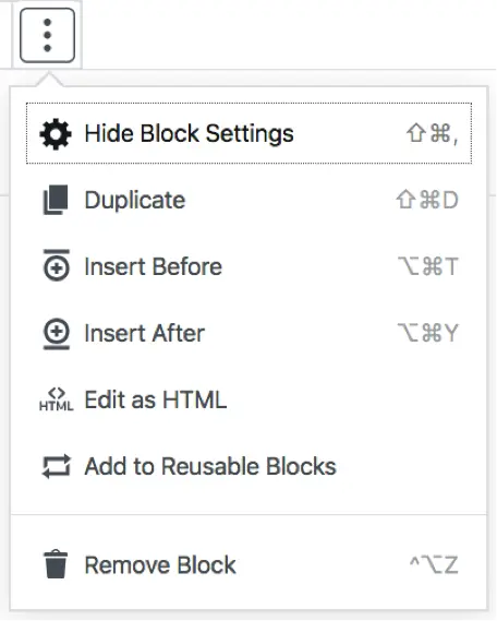 Wordpress Blocks are Reusable