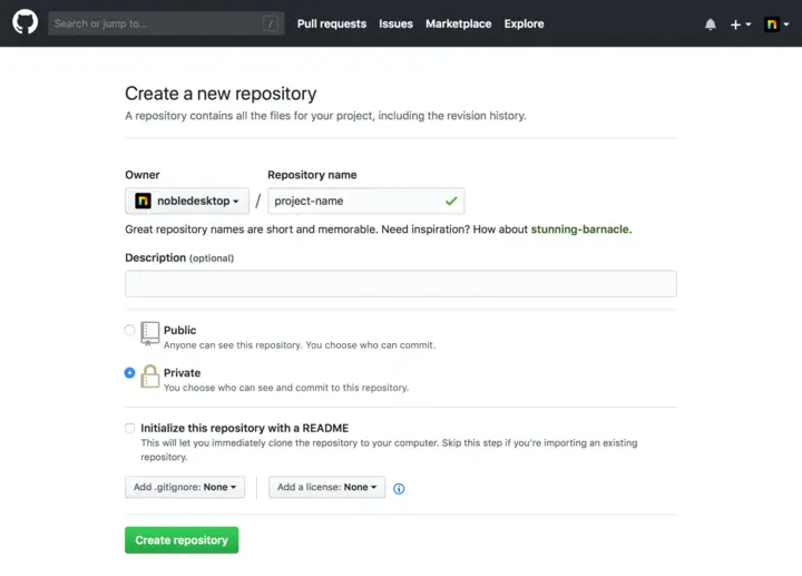 Git remote repository workflow - step 3