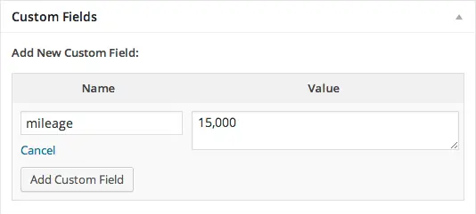 loops customFields