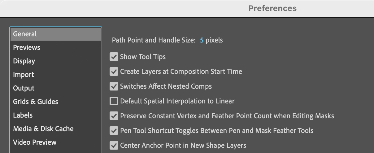Setting Preferences Free After Effects Tutorial setting-preferences-free-after-effects-tutorial