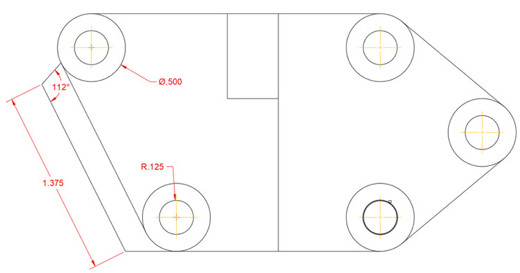 dimension centermark tool