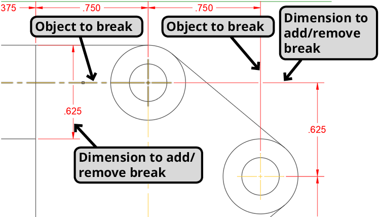 dimensions object breaks