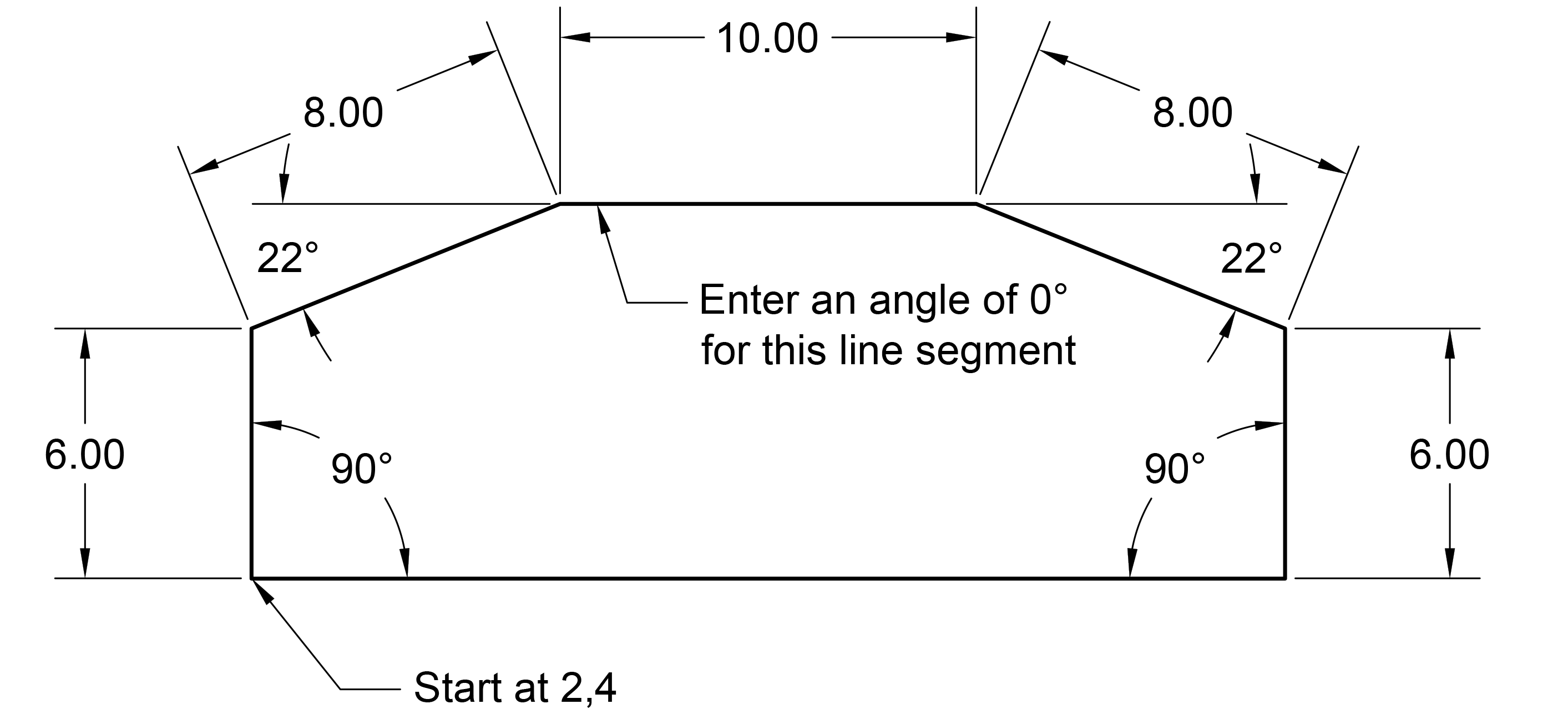 ex preview line command