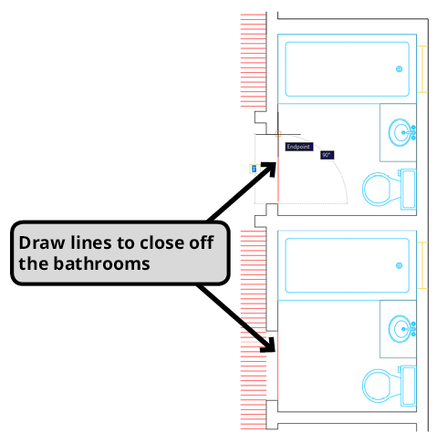 hatch bathroom lines