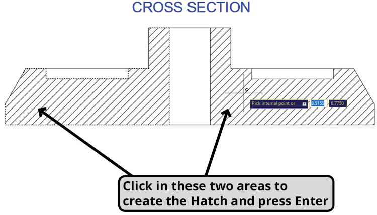 hatch creation points