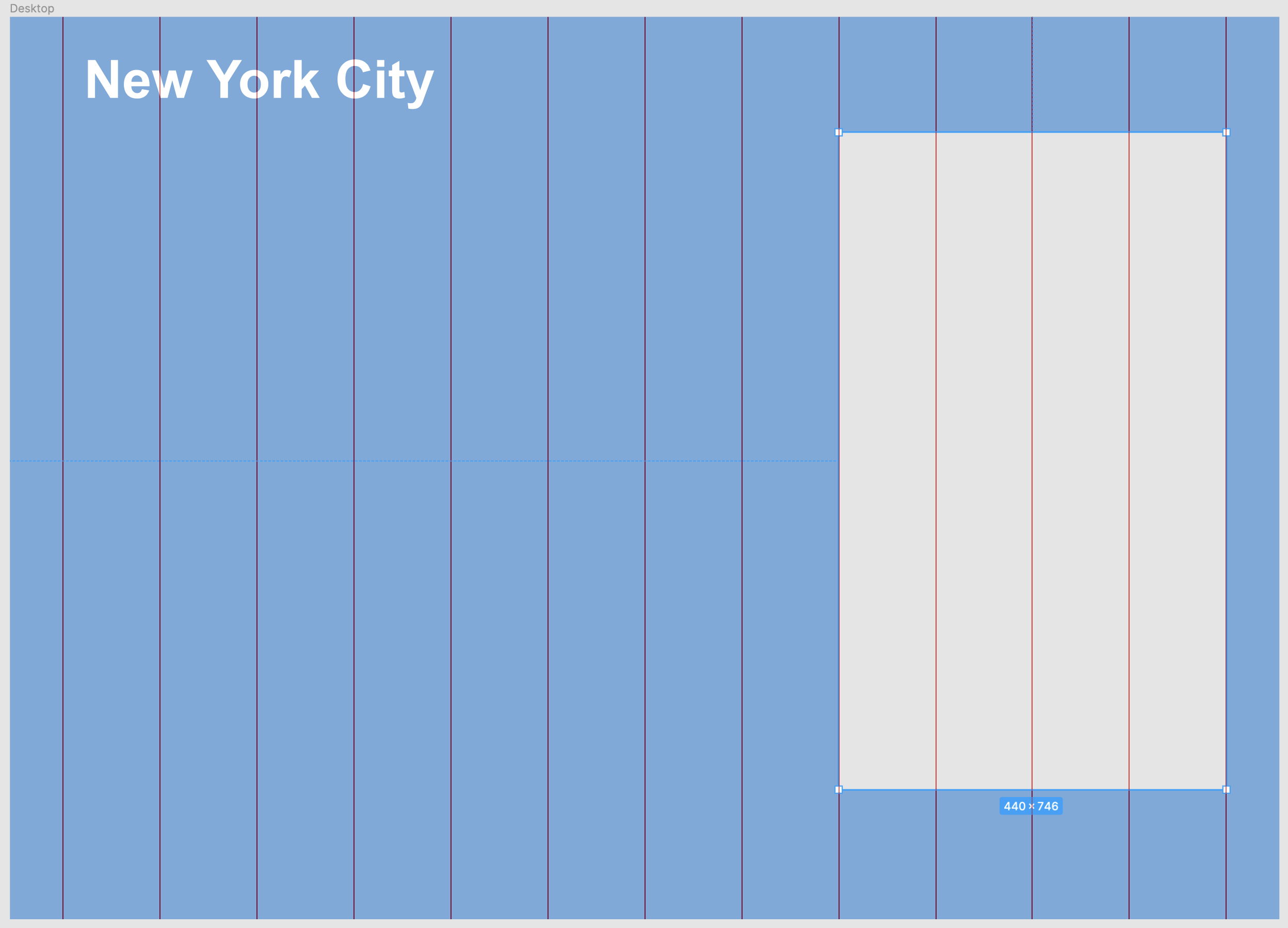 nyc draw sidebar rectangle