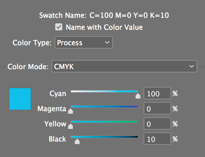 define color 100c 10k