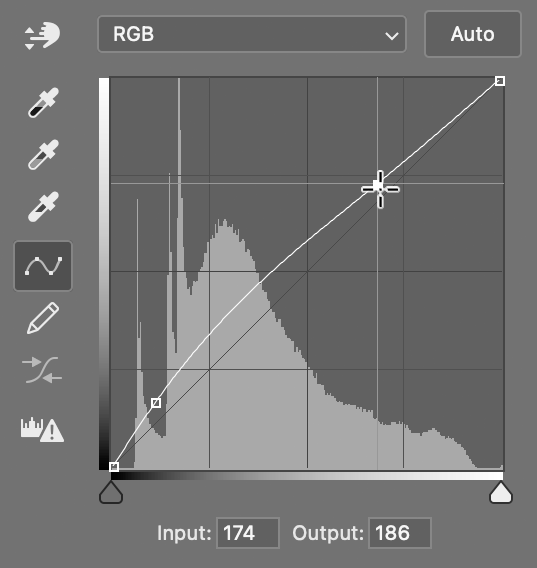 curves eggs rgb brightness