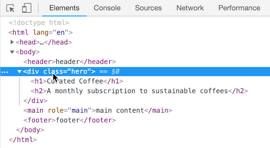 hipstirred hero devtools