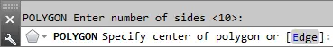 polygon command line