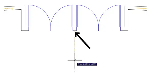 array path midpoint