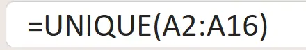 Excel data rearrangement with new functions - step 12