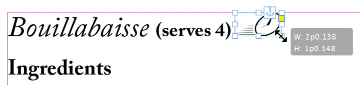 scale quick recipe icon